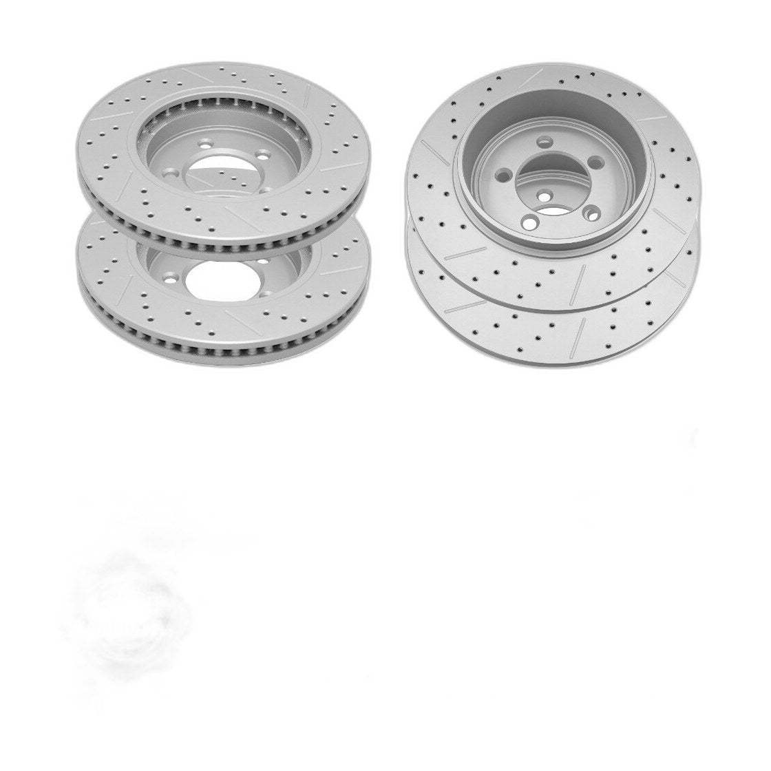 Front Rear Disc Brake Rotors & Pads Kit For Ford Explorer Mercury Mountaineer