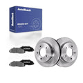 Front Brake Rotors Ceramic Pads for Ford F-150 2004