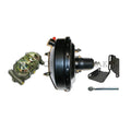 1964 1965 1966 Chevy Truck 9" Power Brake Booster Conversion Kit Black