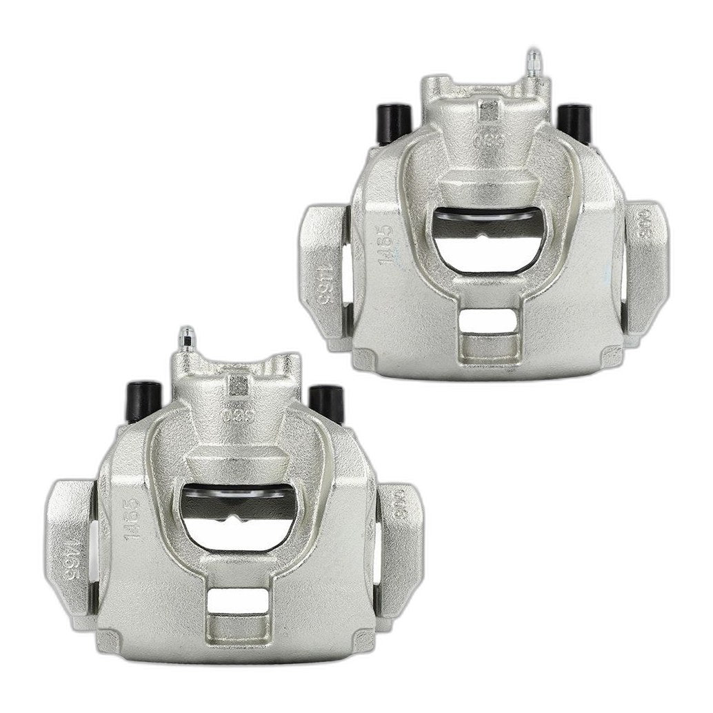 Pair Front Disc Brake Calipers w/ Bracket For 2013-2020 FORD FUSION LINCOLN MKZ