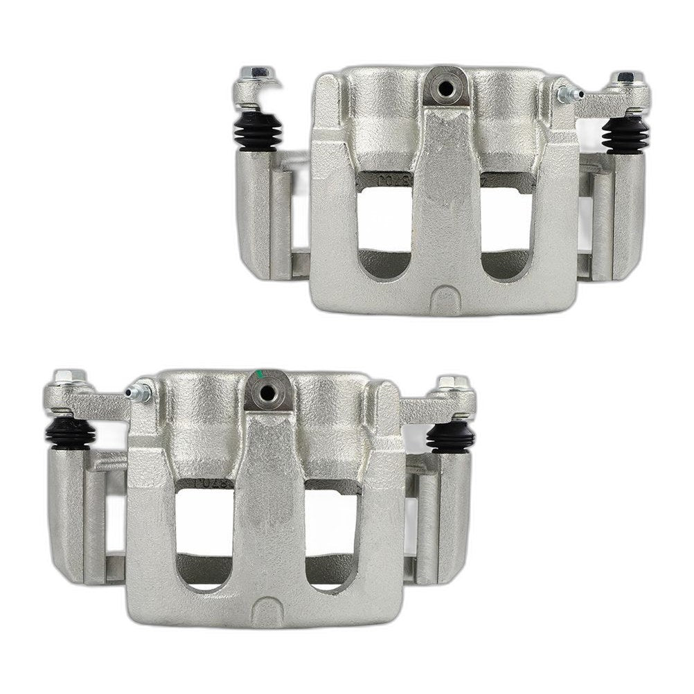 Pair Front Disc Brake Calipers w/Bracket For 2011-2019 FORD EXPLORER