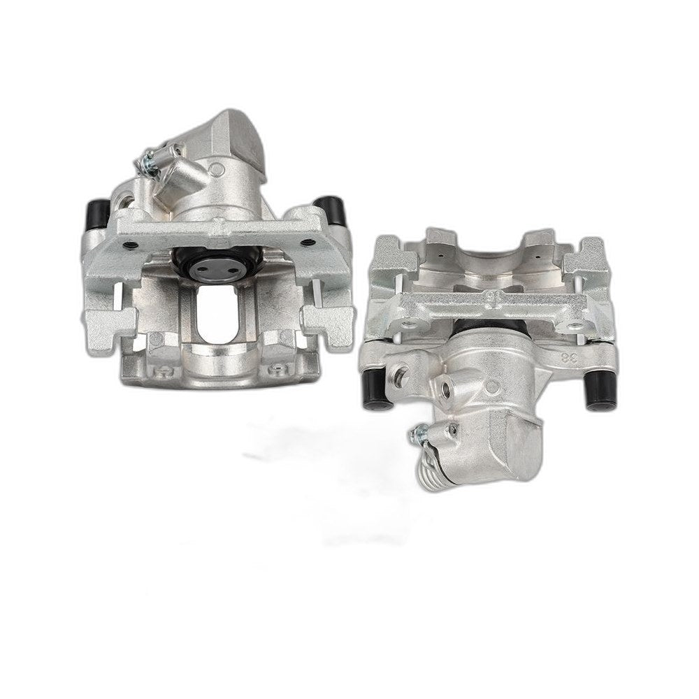 Rear Pair Brake Calipers For 2013-2015 2016 Ford Escape w/ Bracket Brake Pads