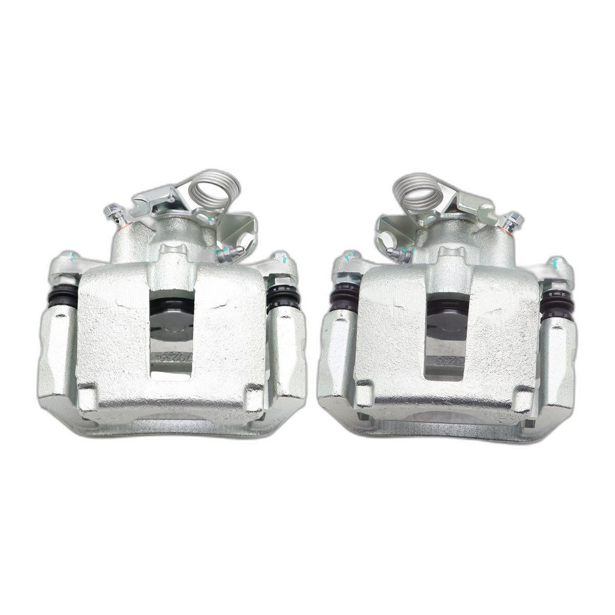 Rear Disc Brake Calipers Pair w/ Bracket For 2013-2019 Ford Explorer Taurus Flex