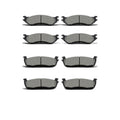 Front Rear Ceramic Brake Pads Set For Ford Expedition Ford F-150 F-250 Navigator