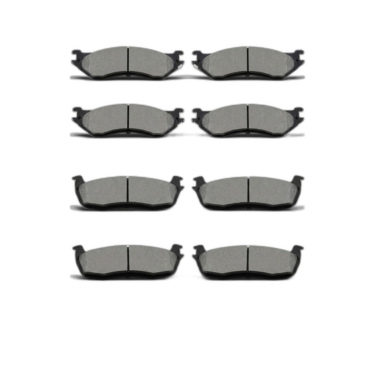 Front Rear Ceramic Brake Pads Set For Ford Expedition Ford F-150 F-250 Navigator