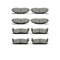 Front Rear Ceramic Brake Pad Set for Ford F-150 Heritage Lincoln Blackwood 2002