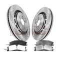 Front Brake Rotors & Ceramic Pads Kit for Ford Explorer 2013-2019 5 Lug 352mm