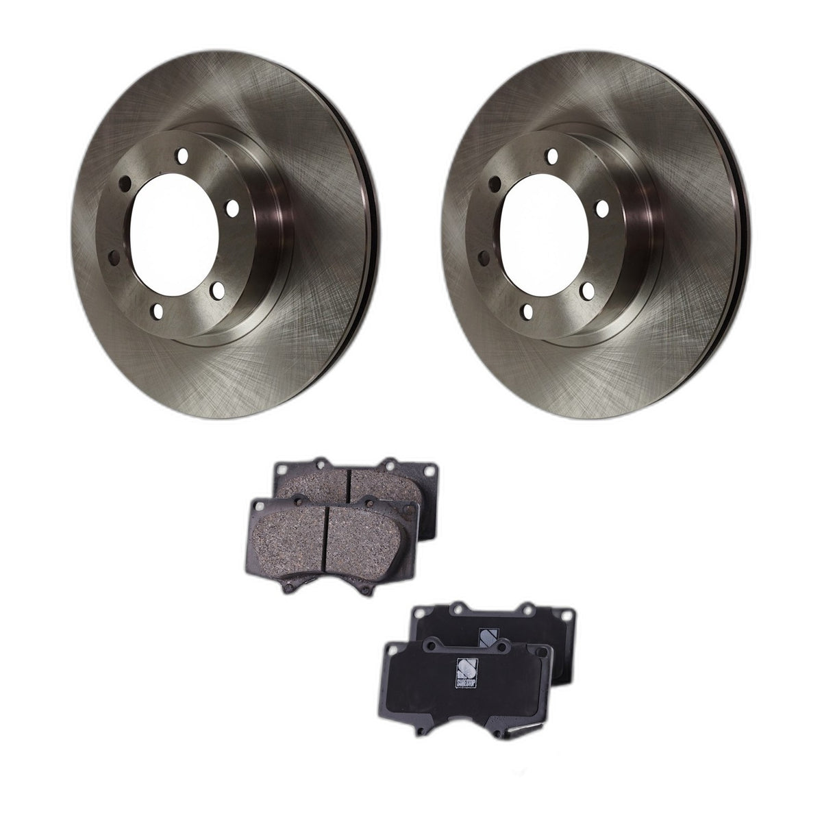 Front & Rear Brake Disc Rotors and Pads Kit for 4 Runner Lexus GX470 4Runner