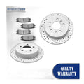 REAR Brake Rotors and Pads Kits for Chevrolet Impala 06-10 Monte Carlo Allure