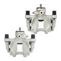 Rear Pair Brake Calipers For 15-2020 Ford Edge 2015-19 Lincoln MKC w/Bracket