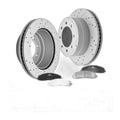 Rear Brake Rotors & Ceramic Pads Kit for 2013-2023 Ford F-250 F-350 Super Duty