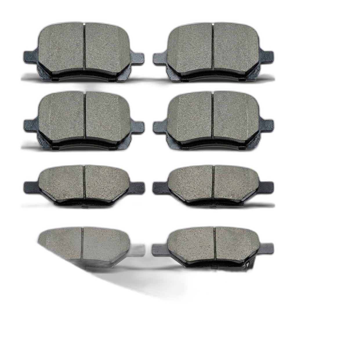 Front Rear Ceramic Brake Pad Set for Chevrolet Malibu Cobalt HHR SS Pontiac G6