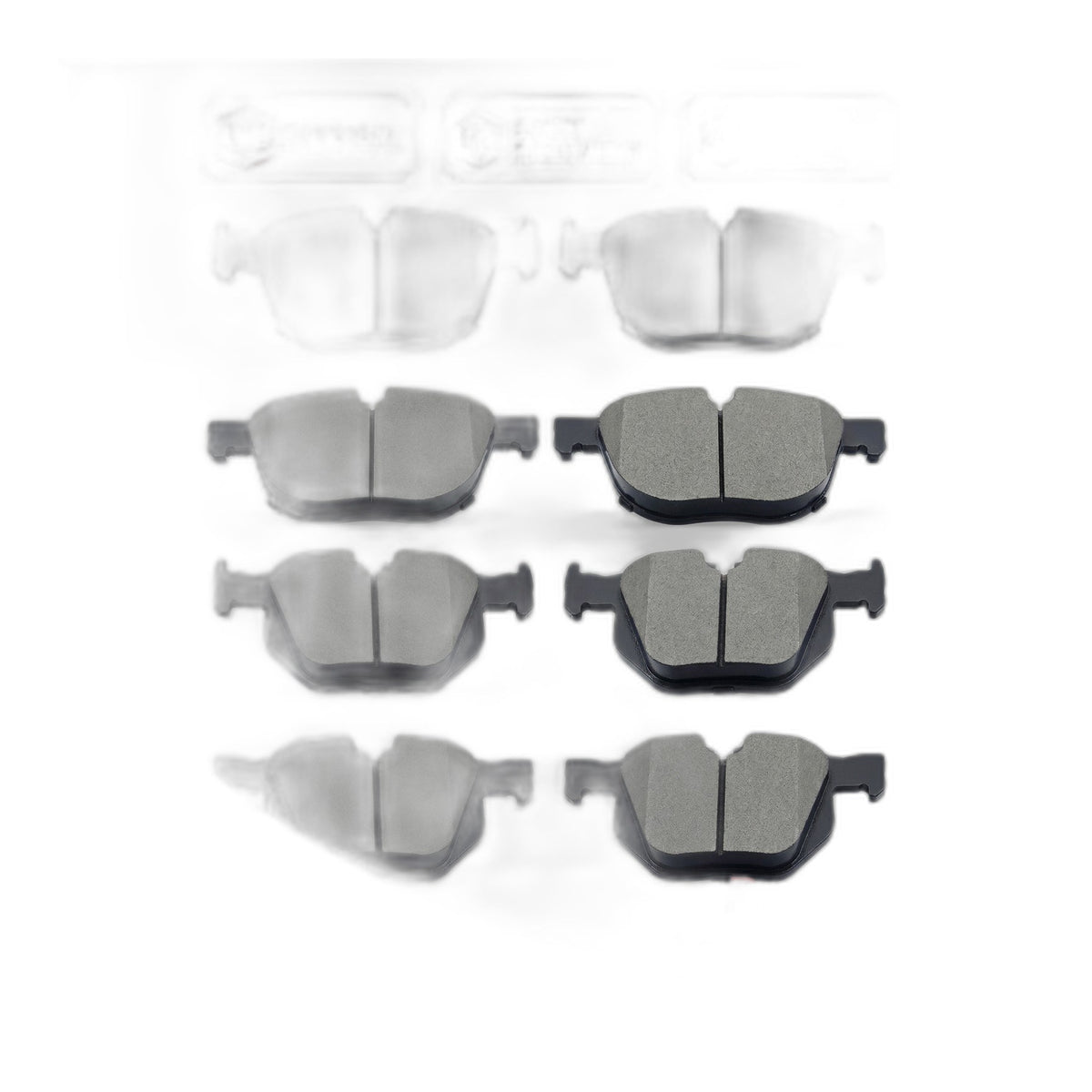Front Rear Ceramic Brake Pads for 2007-2018 BMW X5