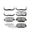 Front Rear Ceramic Brake Pads Set for Hyundai AZERA 2010-2011 KIA SOUL 10-13