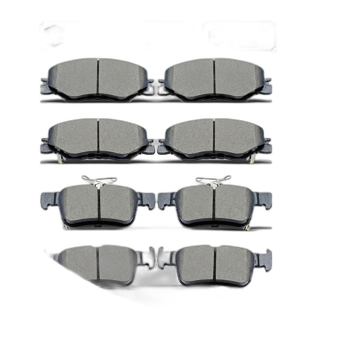 Front and Rear Ceramic Brake Pads Set for Honda Civic 2022 2023 2024