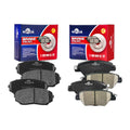 8PCS Front & Rear Ceramic Disc Brake Pads Set For 2016 - 2022 Mazda CX-9
