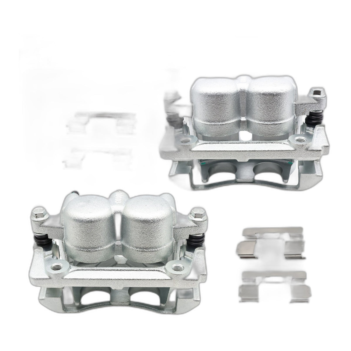 For 2005-2008 Ford F-150 4.6L 5.4L Front Disc Brake Calipers Pair w/ Brackets