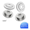 for 2010-2011 Ford F-150 6 Lug Models ONLY Front Rear Brake Rotors Pads Kit