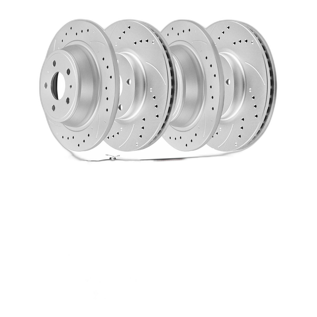 Front Rear Disc Rotors Brake Pads Kit For Ford Fusion 2013 - 2020 Lincoln MKZ