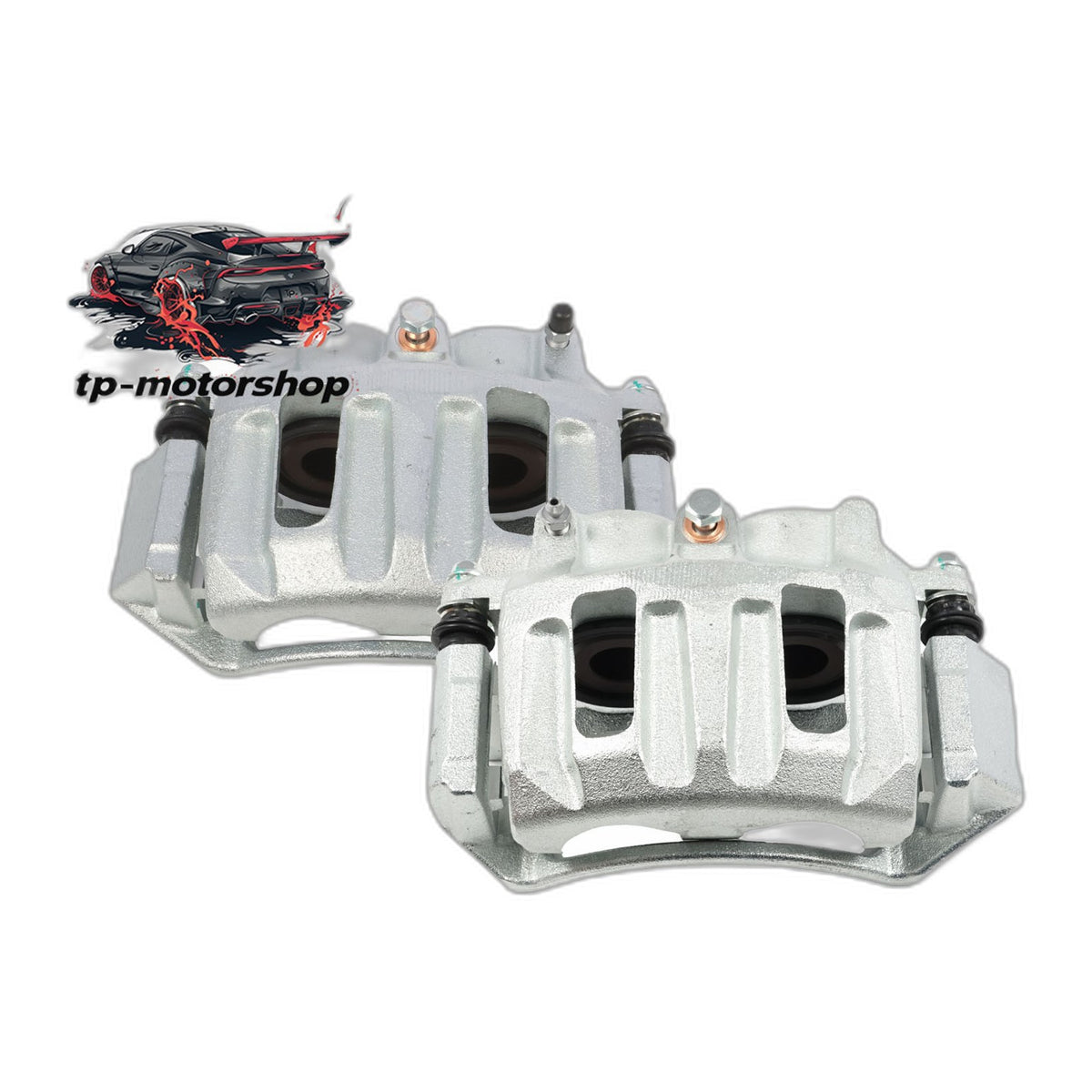 Front Left & Right Brake Calipers Pair w/ Bracket For Ford F-150 1999-2003