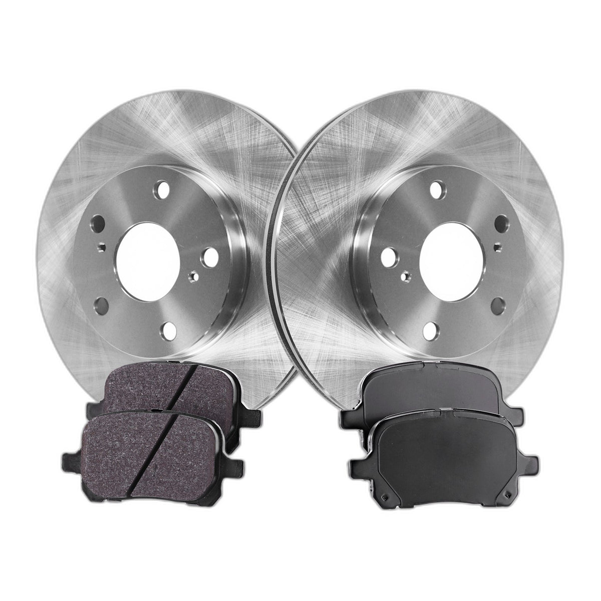 Front & Rear Brake Disc Rotors and Pads Kit for Toyota Avalon Solara Lexus ES300