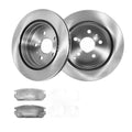 Fits Chevy Equinox GMC Terrain Rear Brake Kit Rotors Premium Ceramic Brake Pads