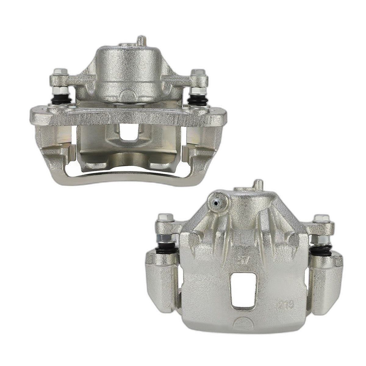 Front Brake Calipers with Bracket Pair For 2007 2008 2009 2010 Hyundai Elantra