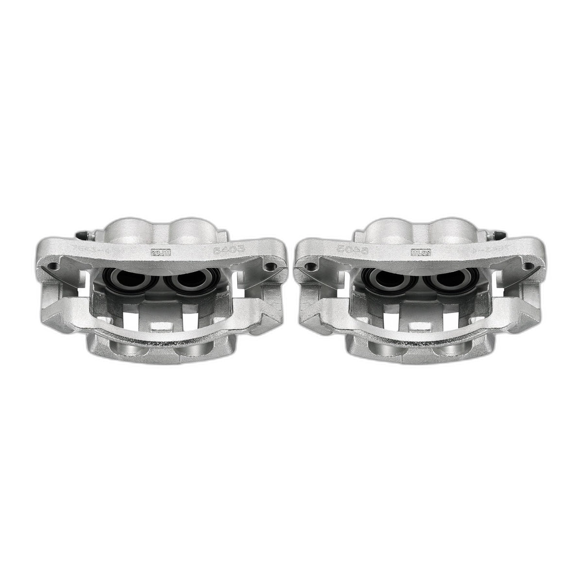 Pair Front Brake Calipers w/Bracket Fits 1999-2004 Ford F-250 Super Duty 6.8L