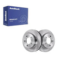 AutoShack Front Brake Rotors Vented 12.13" (308 mm) & Ceramic Pads