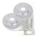 Front Brake Rotors Pads Kit for Nissan Altima 2013-2023 Drilled Slotted Brakes