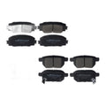 Front Rear Brake Pads Set Ceramic for Toyota Prius 2010-2020 Left&Right Side