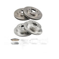 Durable Front & Rear Brake Rotors & Pads Kit Fits 2004-08 Ford F-150 V8 5.4L