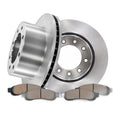 13.4inch Rear Brake Rotor Ceramic Brake Pad Kit Fits Ford F-250 F-350 Super Duty