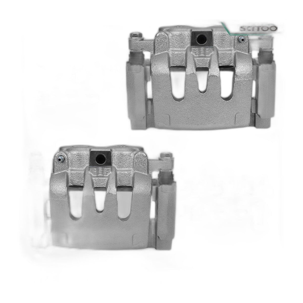 For 2008-2012 Ford F-250 Super Duty F-350 Pair Rear Brake Calipers w/ Bracket