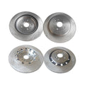 Front Rear Disc Rotors and Brake Pads Kit for Ford Flex Explorer Lincoln MKS MKT