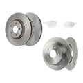11.81" Front and 11.02" Rear Brake Rotors Pads Kit for Ford Escape 2013 - 2016