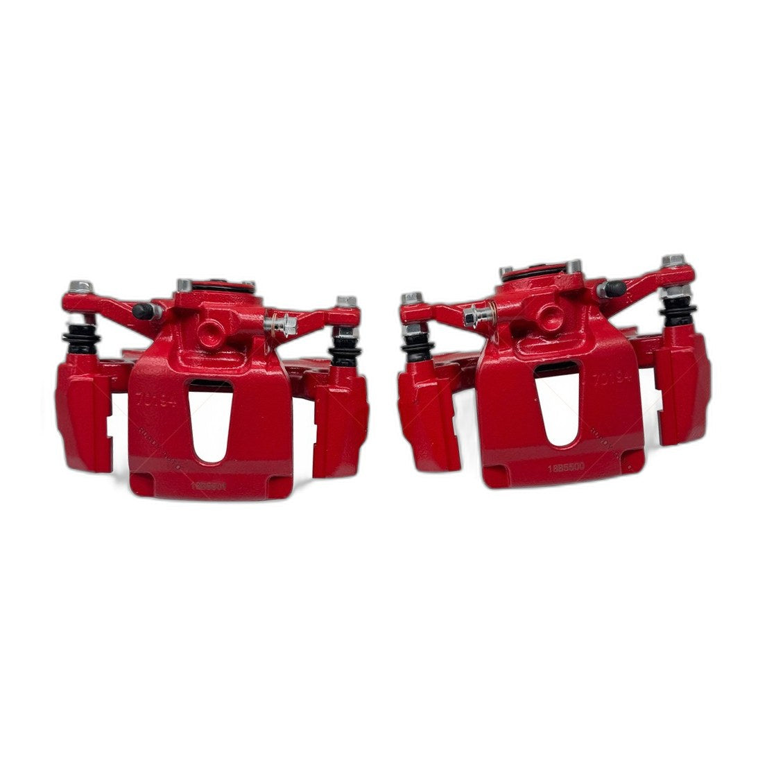 For 2015 - 2017 Ford F-150 2.7L 3.5L 5.0L V6 Red Rear Brake Calipers w/ Bracket
