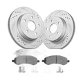 Rear Brake Rotors Pads Kit for 2008 - 2012 Grand Caravan 2009 - 2011 Journey