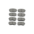 D1397 D1398 8pcs Front Rear Ceramic Brake Pads Set for 2009 2010 2011 2012