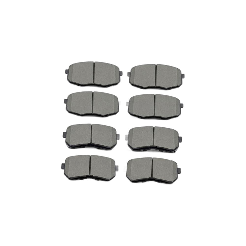D1397 D1398 8pcs Front Rear Ceramic Brake Pads Set for 2009 2010 2011 2012