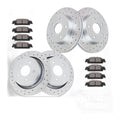 336mm Front and 352mm Rear Brake Rotors Pads Kit for Ram 1500 2006-2018 Brakes
