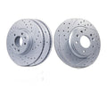 Front & Rear Rotors Brake Pads for Ford Fusion Mazda 6 Lincoln MKZ Mercury Milan