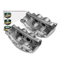 Pair Front Brake Calipers with Bracket for Ford F-250 350 Super Duty 2013-2022