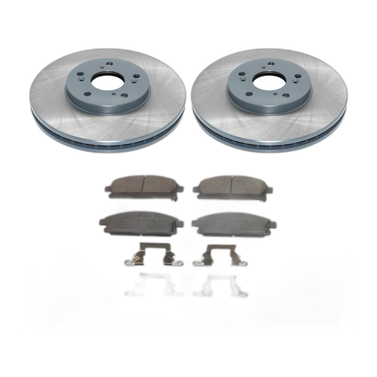 DuraGo Front Rotors and Wagner ThermoQuiet Ceramic Brake Pads Kit For Acura MDX