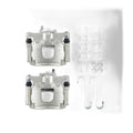 Pair Rear Brake Caliper with Bracket For 2007-2011 Dodge Nitro 18B5046 18B5047
