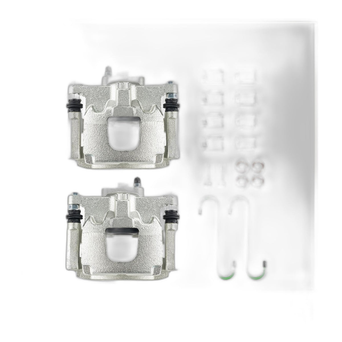 Pair Rear Brake Caliper with Bracket For 2007-2011 Dodge Nitro 18B5046 18B5047