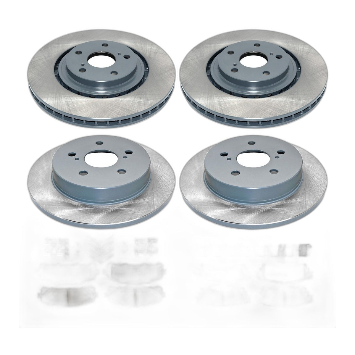 DuraGO Front Rear Rotors Wagner ThermoQuiet Ceramic Brake Pads Kit for NX200t