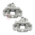Rear Brake Caliper w/ Bracket Passenger + Driver Pair 2 For Ford Edge 2011-2014