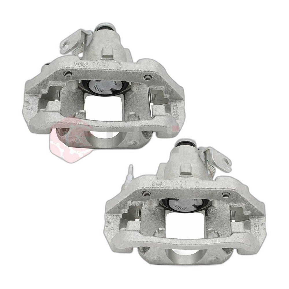 Rear Brake Caliper w/ Bracket Passenger + Driver Pair 2 For Ford Edge 2011-2014