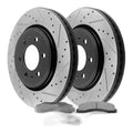 Fit Ford F-150 Front Brake Rotors Pads Kit 6 Lug Ceramic Set 54153 2010-2020
